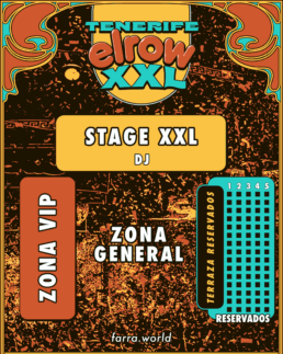 Plano de Zonas | ELROW XXL Tenerife